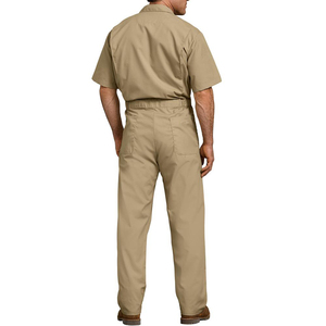 Hi Vis Twill Cotton Work Wear Coverall Suit <b>Men</b> Custom Drill Workwear <b>Overall</b> High Visibility Reflective Stripes Safety Uniform - Product Image 3