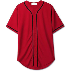 Mens 6 Button Baseball Jersey <b>Game</b> Ready Shirt Front Fastening Athletic Outfit Stadium Inspired Street Fit Team Top - Product Image 2