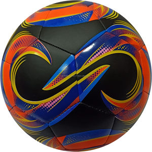 Waseem Impex WI-FBL-0001 Balón de Fútbol Profesional Super PVC, Cosido a Mano, para Partidos y Entrenamientos, Material de Cuero PU Duradero - Product Image 1