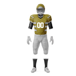 2026 New <b>Season</b> American Football Uniforms For Team Wear Polyester Material Made Custom Logo American Football Jersey Set - Product Image 2