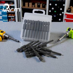 Embouts MRM S2 en acier Dr. 1/4\" (réduction du diamètre du tige) 1/4\" x 50 mm, emballage en boîte rigide, origine Taïwan, support personnalisé, emballés 10 pièces/boîte - Product Image 4