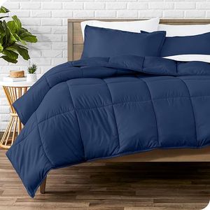 Bare Home 1800 Series Queen Size <b>Comforter</b> <b>Set</b> Ultra-Soft Goose Alternative Premium All Season Warmth Quilt - Product Image 1