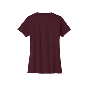 เสื้อยืดคอกว้างสีพื้น แขนสั้น ทรงปกติ ระบายอากาศได้ดี ผลิตจากผ้าเจอร์ซีย์ถัก 100% ผ้าฝ้าย สำหรับผู้หญิง ยี่ห้อ PUFFIN SPORTS OEM เหมาะสำหรับใส่ลำลอง - Product Image 6