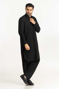 Vestido Pakistaní Shalwar Kameez al por Mayor de Fábrica, Poliéster y Algodón Transpirable, Talla Grande, Diseño Moderno, Informal para Hombre Musulmán - Product Image 4