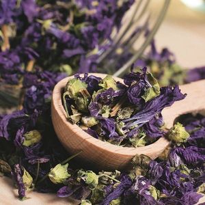 Commercial <b>Dried</b> Butterfly Pea Flowers Natural Blue <b>Petals</b> For Beverage Production Tea Processing Bulk Wholesale Vietnam Supply - Product Image 2