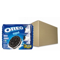 Vente en gros de crème à la vanille Oreo Biscuit 248.4g/ 27.6g x 9 pièces x 12 boîtes de chocolat en poudre avec des bonbons du Vietnam