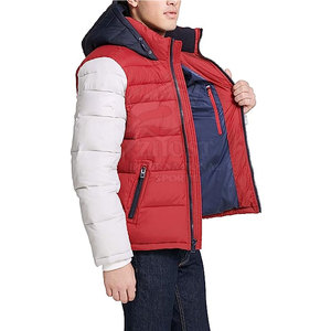 Chaquetas acolchadas gruesas de diseño elegante para hombre, con capucha, deportivas, cómodas, cálidas y con estilo. - Product Image 5