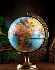 Antique Style <b>Rotatable</b> World <b>Globe</b> Decorative Nautical Tabletop <b>Globe</b> on Heavy-Duty Stand Corporate Gift & Executive Office - Product Image 3