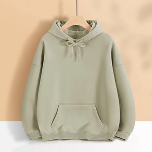 Sudadera con Capucha Casual Blanca para Hombre, con Cordón Ajustable, Bolsillo Tipo Canguro y Estilo Urbano Clásico para el Día a Día - Product Image 3