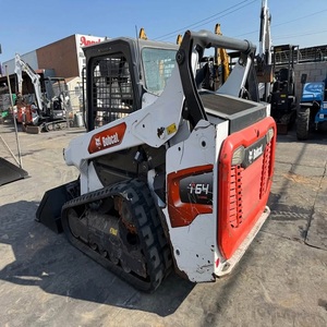 Chargeuse compacte sur chenilles Bobcat, moteur diesel, pompe hydraulique haute efficacité, matériel de construction en stock, 2500 kg, 2 roues motrices - Product Image 1