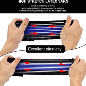 Bandes de genou en matériau durable, marque privée, équipement de musculation, bandes de genou personnalisées - Product Image 5