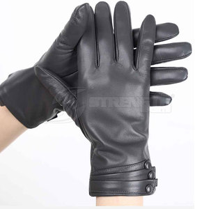 Pakistan Made Wholesale Price High Quality Leather <b>Gloves</b> Comfortable Outdoor Use Leather <b>Gloves</b> - Product Image 2