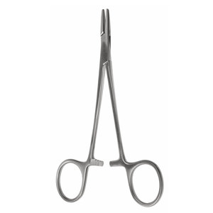 Portaagujas Webster de Acero Inoxidable con Inserto de Carburo de Tungsteno, Instrumento Médico Quirúrgico Reutilizable para Sutura Precisa en Hospitales - Product Image 1