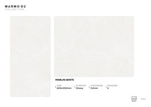 Azulejos de porcelana brillante de alta calidad y lujo, tamaño 600x1200, azulejos grandes para pisos y paredes para proyectos modernos - Product Image 5