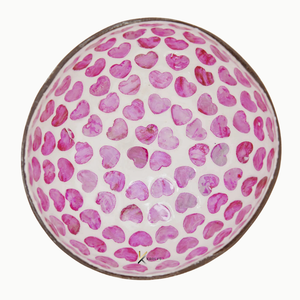 Tazón de Ensalada Ecológico de Cáscara de Coco, Personalizable, Hecho a Mano, Juego de Tazones de Coco con Madreperla para Servir Alimentos y Decorar - Product Image 2