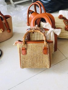 Bolso de Mano Mini de Ratán, Forma Redonda, Fabricante Vietnamita, Proveedor Mayorista de Bolsos de Moda para Exportación - Product Image 5