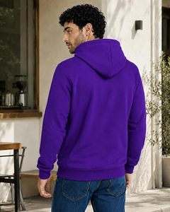 Custom Logo High Quality 300gsm <b>Waterproof</b> Eco-Friendly Cotton Fleece Winter Streetwear Regular Fit Heavy Pullover <b>Hoodies</b> Men - Product Image 4