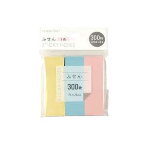 HPL 3-Color <b>Sticky</b> <b>Notes</b> 75x25 Memo Pads - Product Image 1
