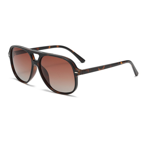 RTS Newest Fashion Designs Double Bridge PC Frame TAC Polarized <b>Sunglasses</b> 2026 Trends for Unisex Outdoor Activities - Product Image 1