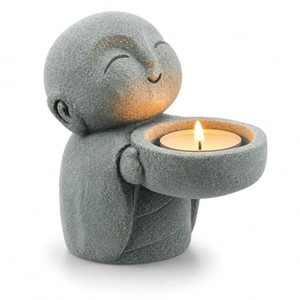 Bamboo Wood Zen Meditation <b>Figure</b> - Spiritual Wellness - Wholesale - Product Image 4