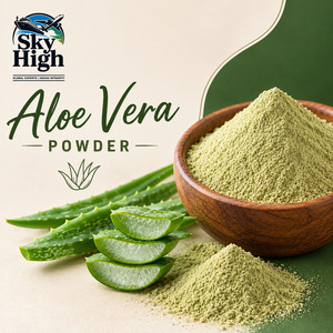 Polvo de Aloe Vera, Extracto Botánico Herbal, Polvo de Hoja de Aloe Vera Seca Natural para Aplicaciones Alimentarias, Cosméticas y de Bienestar - Product Image 1