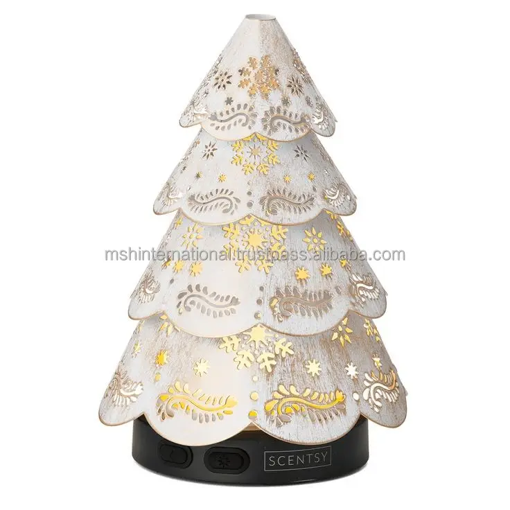 Árbol Navidad vela diseño Metal té luz soporte Antilope árbol Diseño 3 té luces candelabro para decoración del hogar