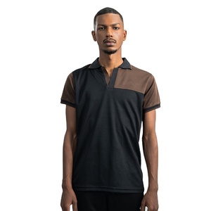 Logo personnalisé T-shirts polo pour hommes Nouveau design de haute qualité tricots d'été Chemise polo à manches courtes pour hommes - Product Image 1