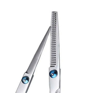 Tijeras Profesionales de Acero Inoxidable para Salón de Belleza para Hombres y Mujeres - Tijeras Plegables para Adelgazar el Cabello para Barbería y Salón de Belleza - Product Image 5