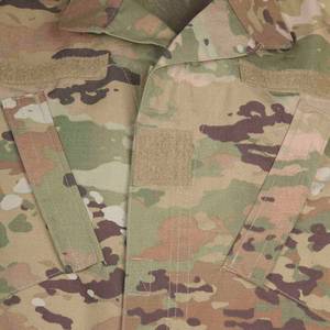 Camisa Táctica Multicam de Algodón de Manga Larga con Bolsillos en el Pecho y Paneles en los Hombros para Uniforme Masculino de Uso en Exteriores - Product Image 5