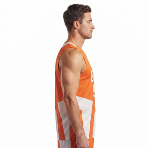 100% Polyester Breathable Netball Jersey Men Professional Quality Netball Jersey Lightweight Custom Design Netball Jersey - Product Image 3