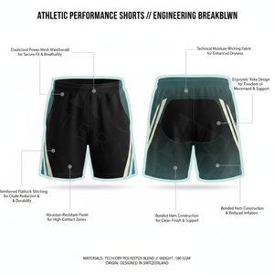 Shorts de sport élégants et tendance, style streetwear, vente en gros acceptée, marque privée, style unique, bandes latérales, shorts d'entraînement - Product Image 2