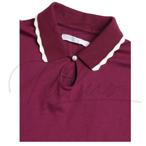 Nuevo estilo de moda, camiseta polo personalizada de manga corta y transpirable para mujer, camiseta polo de poliéster para mujer - Product Image 4