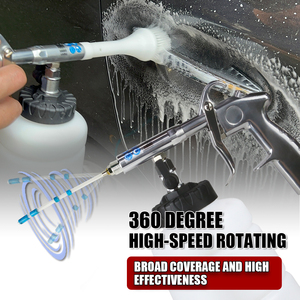 Bouteille de mousse pneumatique portable pour le nettoyage de voiture | Outil d'air de nettoyage en profondeur - Product Image 6