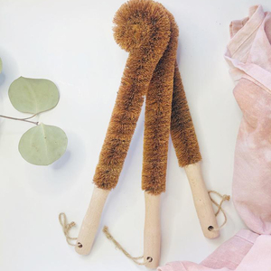 Kitchen bathroom cleaning <b>brush</b> coconut fiber <b>scrubbing</b> <b>brushes</b> great choice coir wash scrubbers - Product Image 6