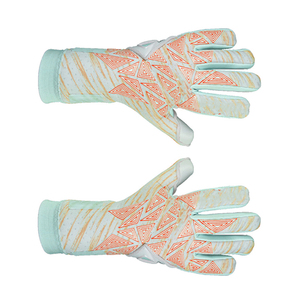 Football Goalkeeper Gloves Full-Finger Non-Slip Breathable Finger Thumb Protection Adjustable Wrist <b>Strap</b> Pull-On Closure Unisex - Product Image 3