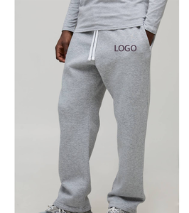 Pantalones Deportivos Personalizados con Apliques Bordados, de Felpa Francesa, con Bolsillo, Estilo Casual para el Día a Día, Prenda Resistente, Pantalones Lisos - Product Image 1