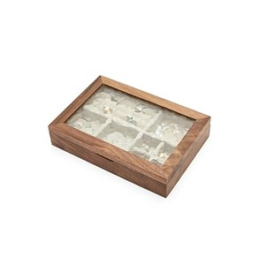 Boîte à bijoux artisanale en bois de Sheesham - Coffre de rangement multi-niveaux en gros - Product Image 6
