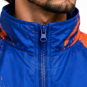 New Season Windbreaker Jackets Outdoor <b>Running</b> Lightweight Water Repellent Windproof Zip Front Breathable Custom Supplier - Product Image 3