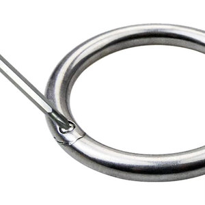 Anillo Nasal Veterinario Premium de Alta Gama para Vacas, Anillo Nasal Metálico de Cobre para Manejo de Ganado - Product Image 4