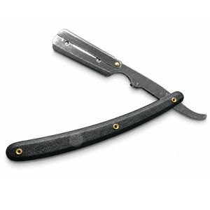 Men's Shaving Set with Stainless Steel Professional Barber Straight <b>Razor</b> Shavette with 100 <b>Single</b> <b>Razor</b> <b>Blades</b> Pure Badger Shav - Product Image 4