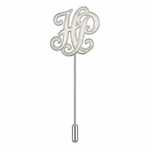 Pins de ala de piloto de aerolínea de plata 925 con logotipo personalizado al por mayor, insignias de identidad premium para personal de hotel, accesorios de uniforme, branding para hostelería - Product Image 2