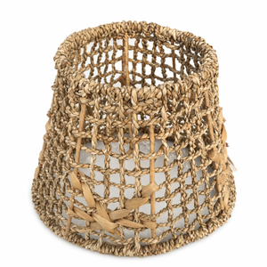 Cesta de Almacenamiento de Mimbre Natural Tejida a Mano SIA, Forma Cilíndrica, Organizador Ecológico Tejido para Decoración del Hogar y Lavandería - Product Image 1