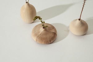 Vintage Antique Solid Wood Flower <b>Vase</b> Home Gift Handmade Wooden Home Decor for Gift Wood Flower <b>Vase</b> - Product Image 3