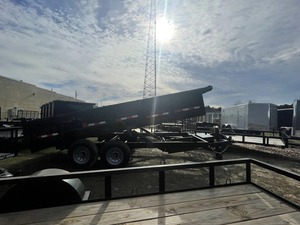 7x14 Dump <b>Trailer</b> with 7K Axles 2ft Sides for <b>Farm</b> Use - Product Image 3