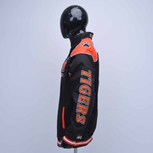 Wholesale High Quality Custom Button <b>Racer</b> <b>Jacket</b> Men Windproof Sporty Color Blocking Polyester Trendy Lightweight All Seasons - Product Image 2