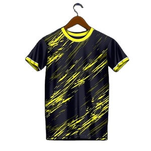 Custom Print Logo Breathable Soccer Jersey Corduroy <b>Fabric</b> Spain <b>Retro</b> Football Shirt With Collar Knit Men Polo T-Shirts - Product Image 1