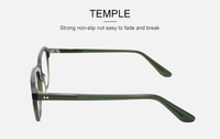 Lunettes de soleil OEM de haute qualité, carrées, tendance, vert foncé, lunettes de soleil Mazzucchelli pour hommes et femmes