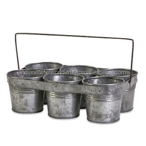 Bac à fleurs en métal pour jardinage, vente en gros, pots et bac à plantes, plantes d'intérieur et seaux de fleurs modernes, vente en gros - Product Image 2