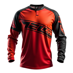 Servicios OEM, Jersey de Motocross con Logotipo Personalizado, Ropa de Carreras de Autos, Jersey de Motocross Sublimado de Alta Calidad - Product Image 4