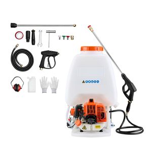 Pulverizador de Mochila a Gasolina de 26.5 CC y 0.9 HP, 6.5 Galones, Motor de Jardín, Amplia Cobertura, Pulverización de Césped, Pulverizadores Agrícolas - Product Image 1
